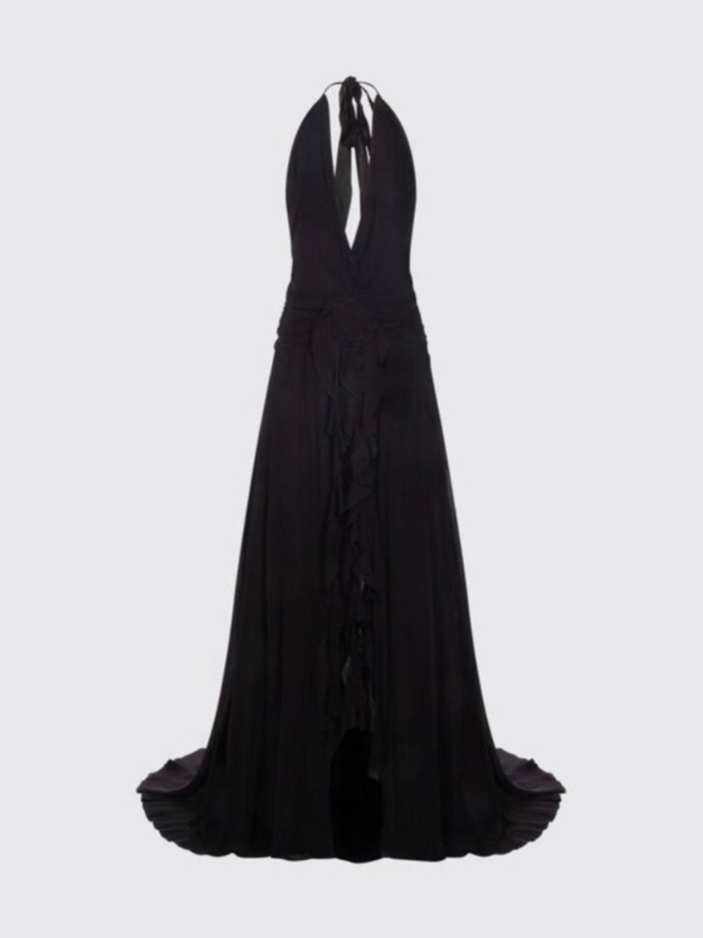 Blumarine Georgette Flower Maxi Dress - Picture 2 of 4